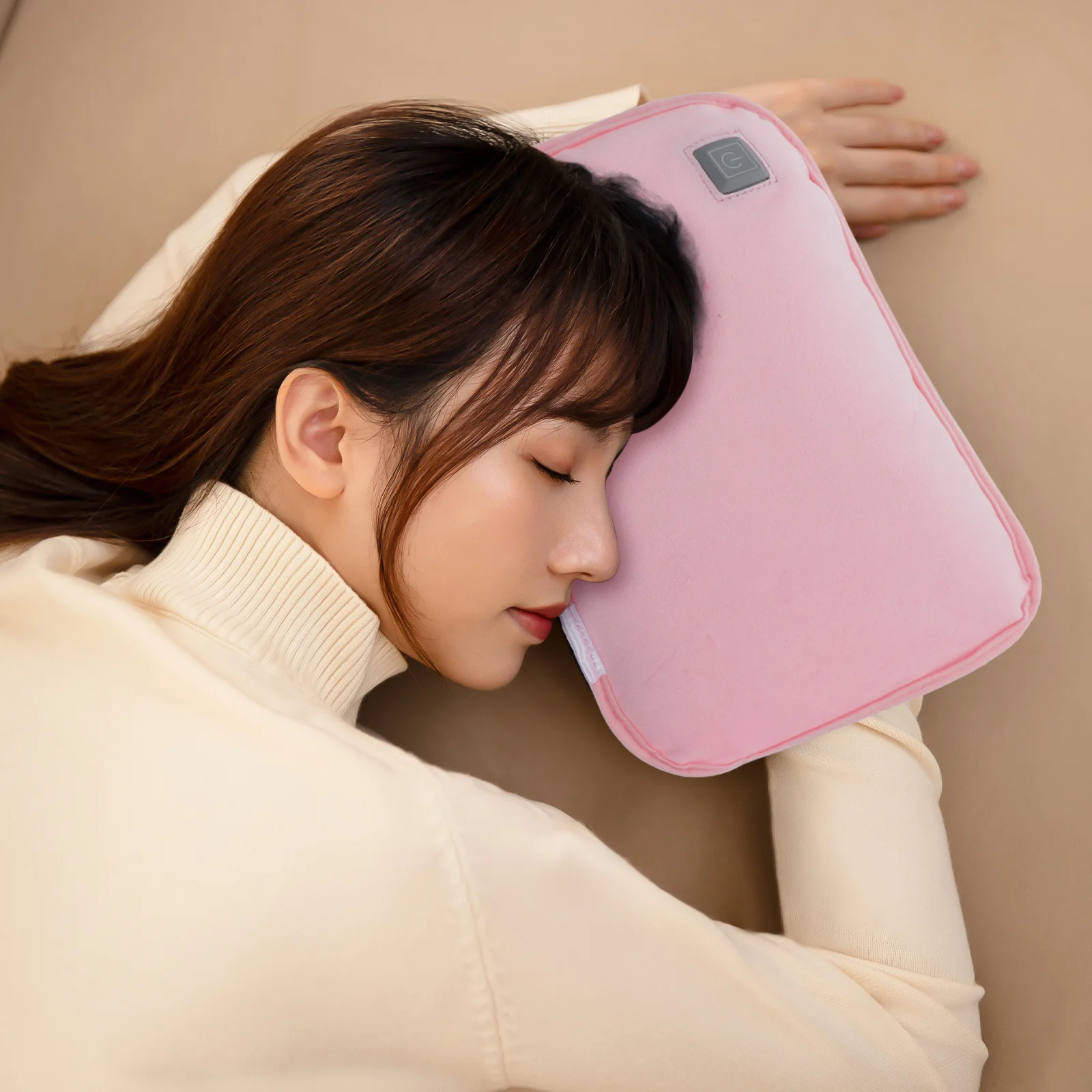 

1 шт. USB электрическая грелка для рук портативная подушка дизайн полая форма перезаряжаемый зимний инструмент для согревания рук зимний обогреватель