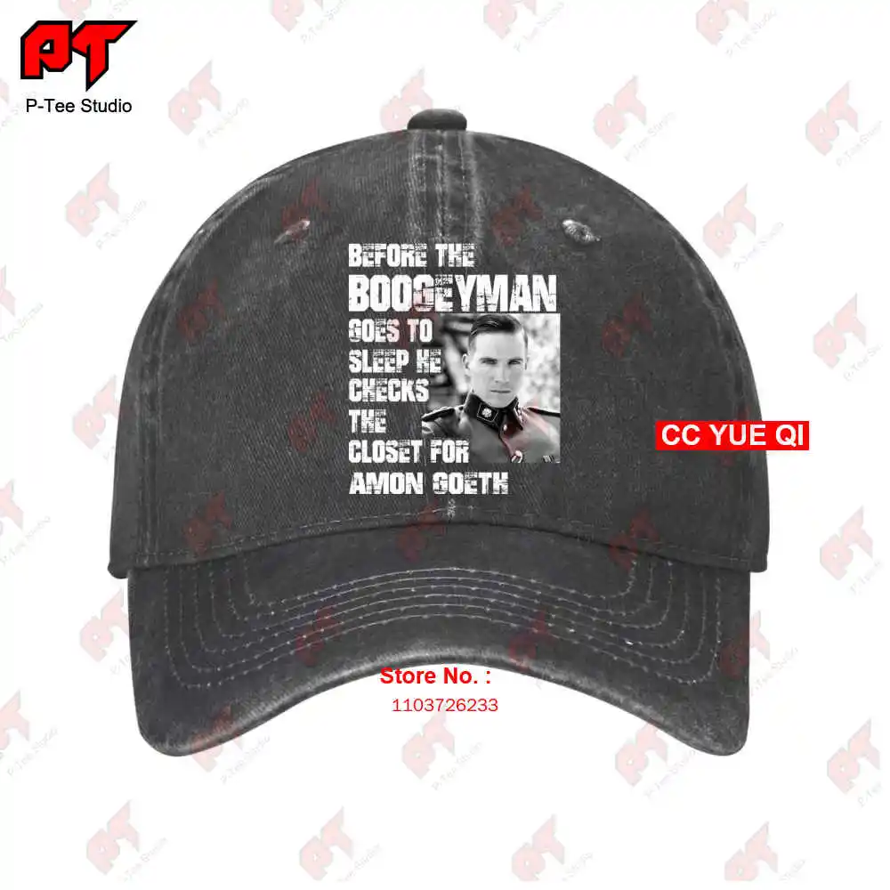 Amon Goeth Ralph Fiennes Schindlers List Boogeyman Baseball Caps Truck Cap WTLR