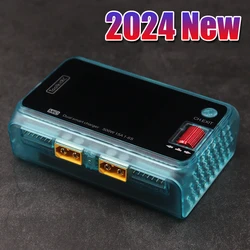 デュアルチャンネルミニスマート充電器,1〜6s用充電器,fpvモデル,スペアパーツ,ツールキットm6d,500w,15a,dc,2024