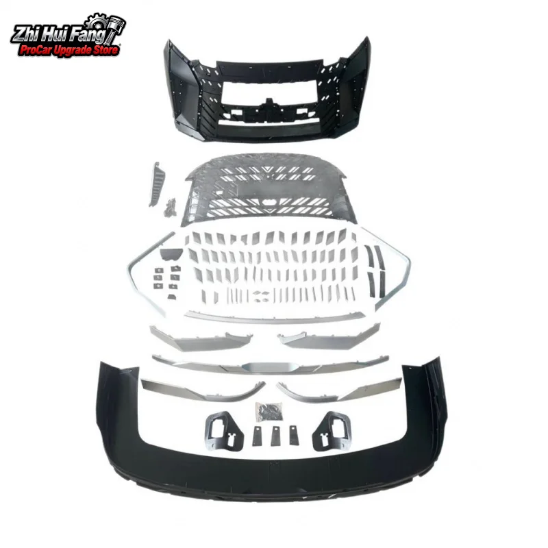 

Подходит для Tengshi D9, модифицированный комплект внешнего вида модели Big Surround Genesis, задний бампер, передняя часть