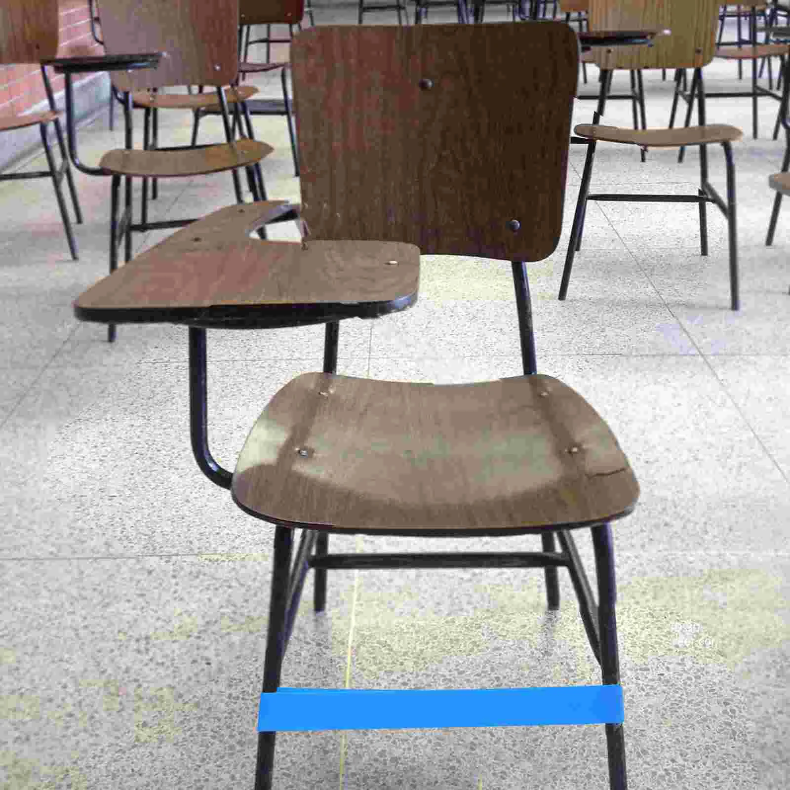 

15 Pcs Children's ADHD Classroom Desk and Chair Fixed Straps Office Leg Elastic Bands Colored for Chairs Tpe