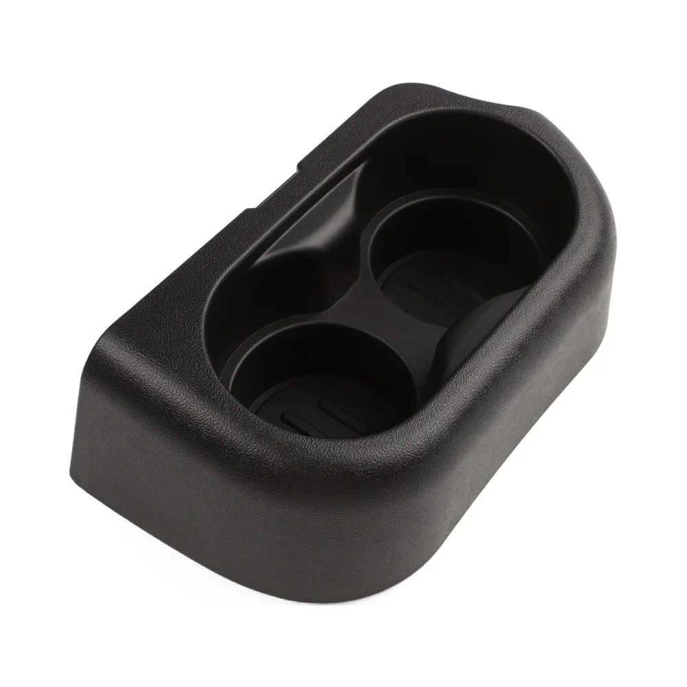 Vehicle Interior Front Split Front Split Cup Holder Cup Holder Black Finish Non-deforming Quick Install Vehicle