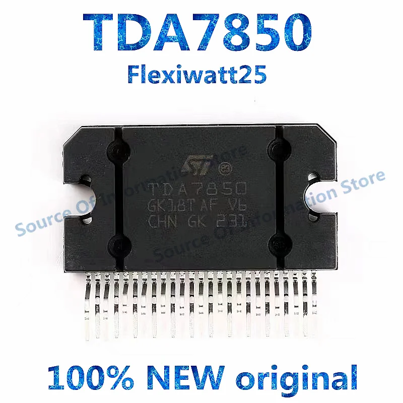 TDA7850 MOSFET Quad Bridge Power Amplifier 4 X 50 W Power Output for Audio Amplification