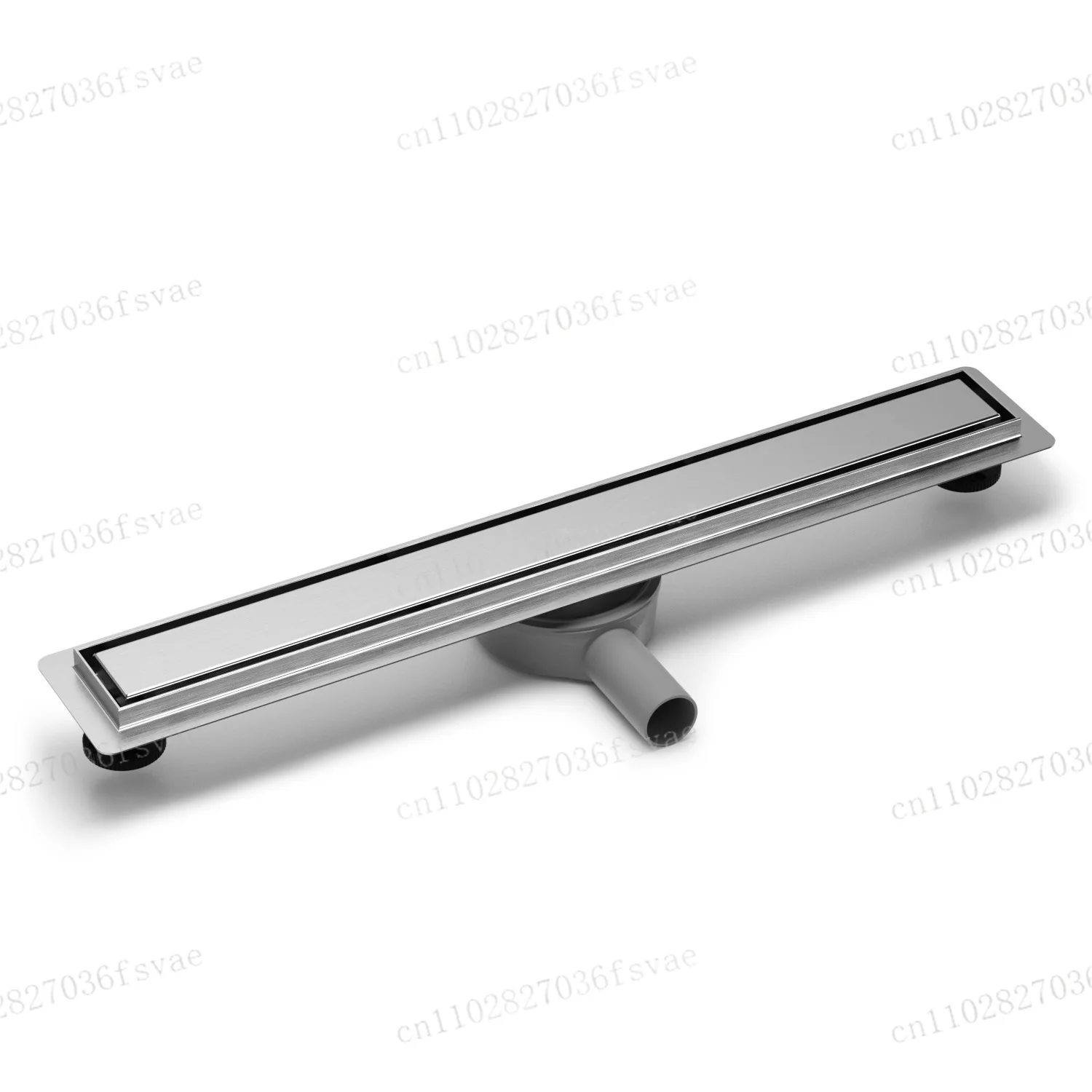 304 Stainless Steel Shower Drain Pipe with Hair Filter Floor Drain, Used for Bathroom Tile Insertion Drain Pipe