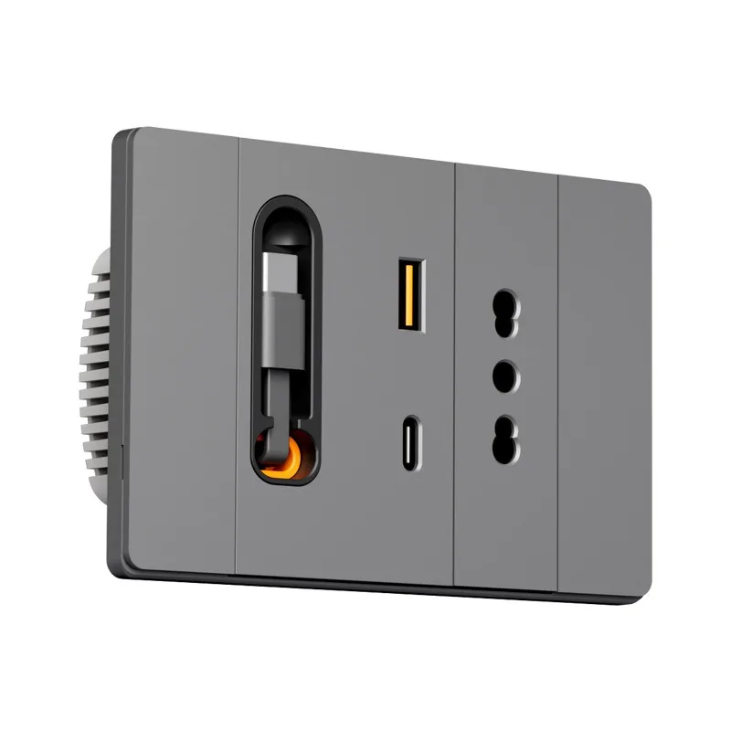 Charging cable Super open charging outlet original head manufacturer 4 in 1 simultaneous charging 20WType - c 118 type