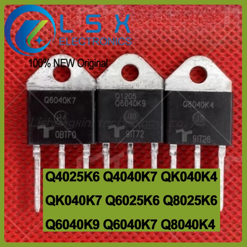 

10 шт. Q4025K6 Q4040K7 QK040K4 QK040K7 Q6025K6 Q8025K6 Q6040K9 Q6040K7 Q8040K4 двунаправленный триодный тиристор новый и оригинальный