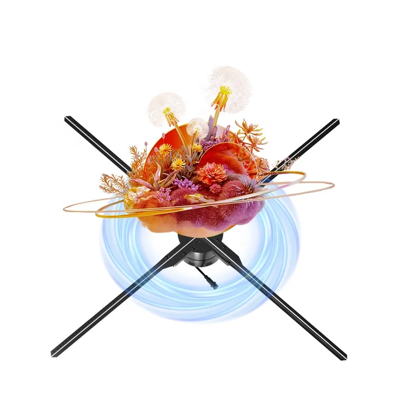 

Big Led 3d Fan 100cm 4 Blades Big 3d Hologram Advertising Display Led Fan Mobile Wifi 3d Hologram Fan Projector