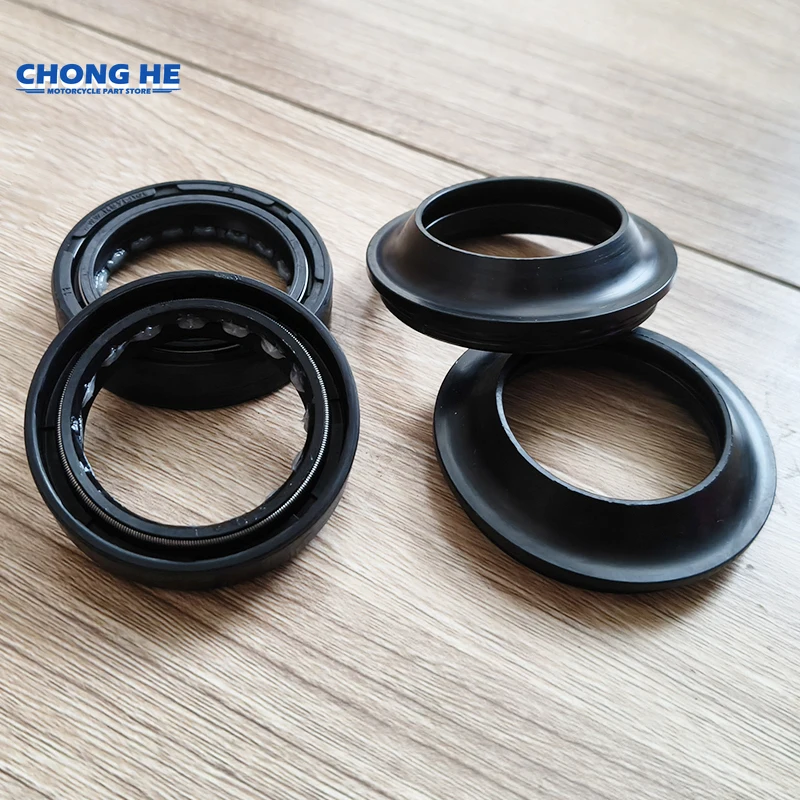 

35x48x11 35*48 Front Shock Fork Damper Shaft Oil Seal Retainers 35 48 Dust Cover for DAELIM 125 SQ S2 FREEWING FI / 125 S3 FI