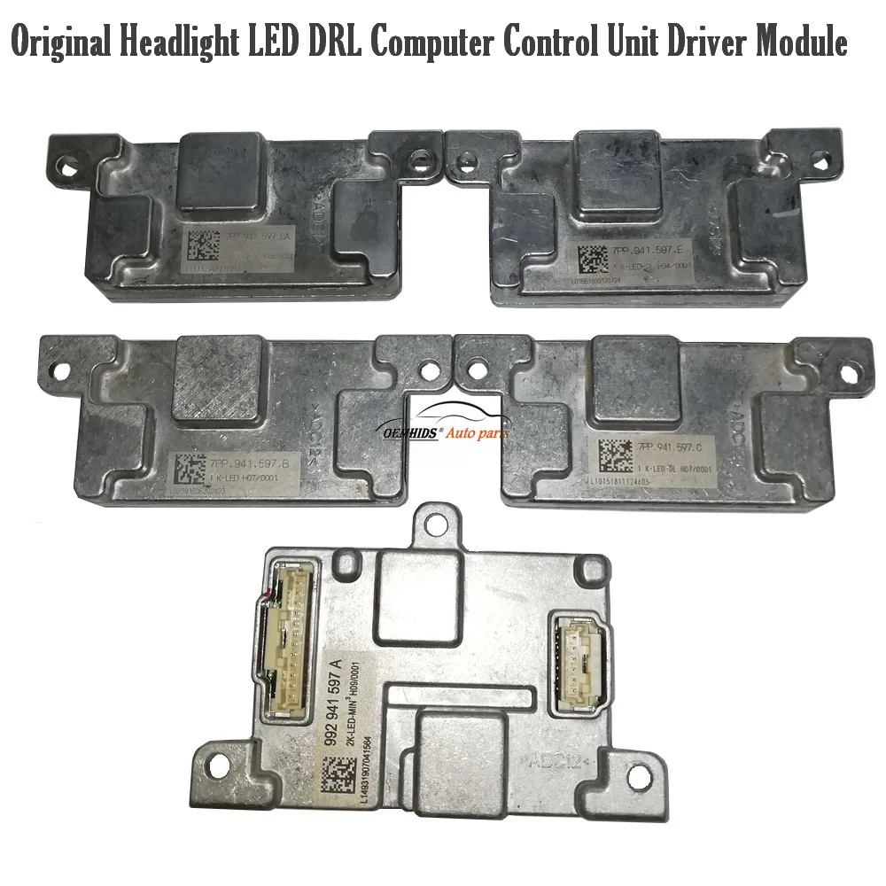 

Parts No 7PP941597CA 7PP941597C 7PP941597B 7PP941597E 992941597A Original LED Ballast DRL Computer Control Unit Driver Module