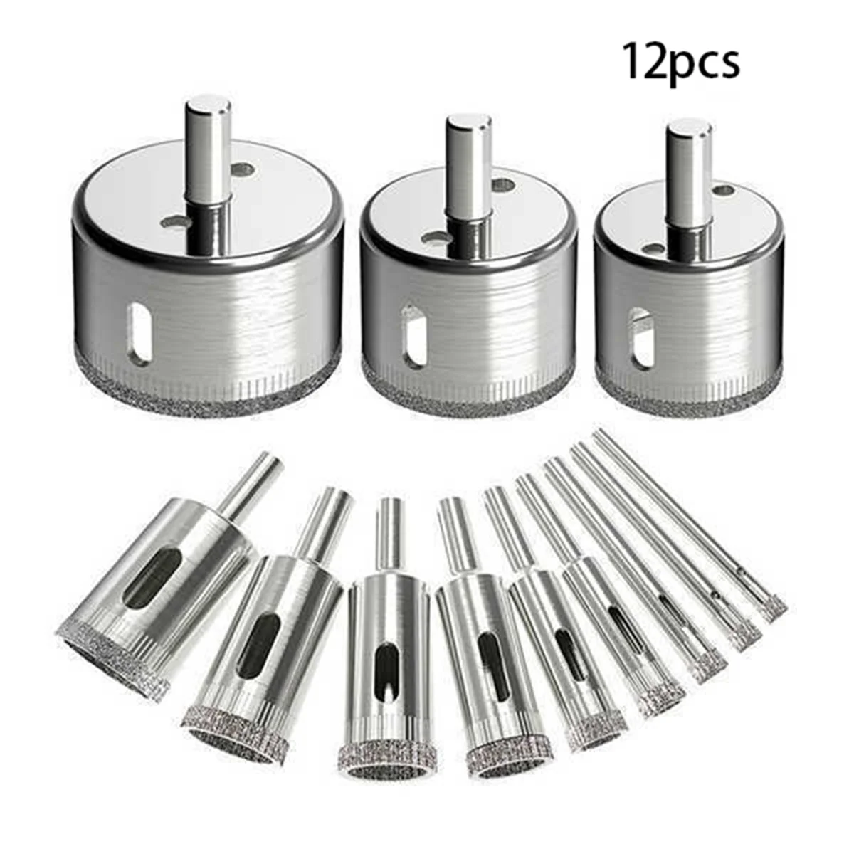 เครื่องเจาะรูหินอ่อนเพชร set Mata Bor แก้วเพชรเครื่องเจาะรูสว่านเจาะรู