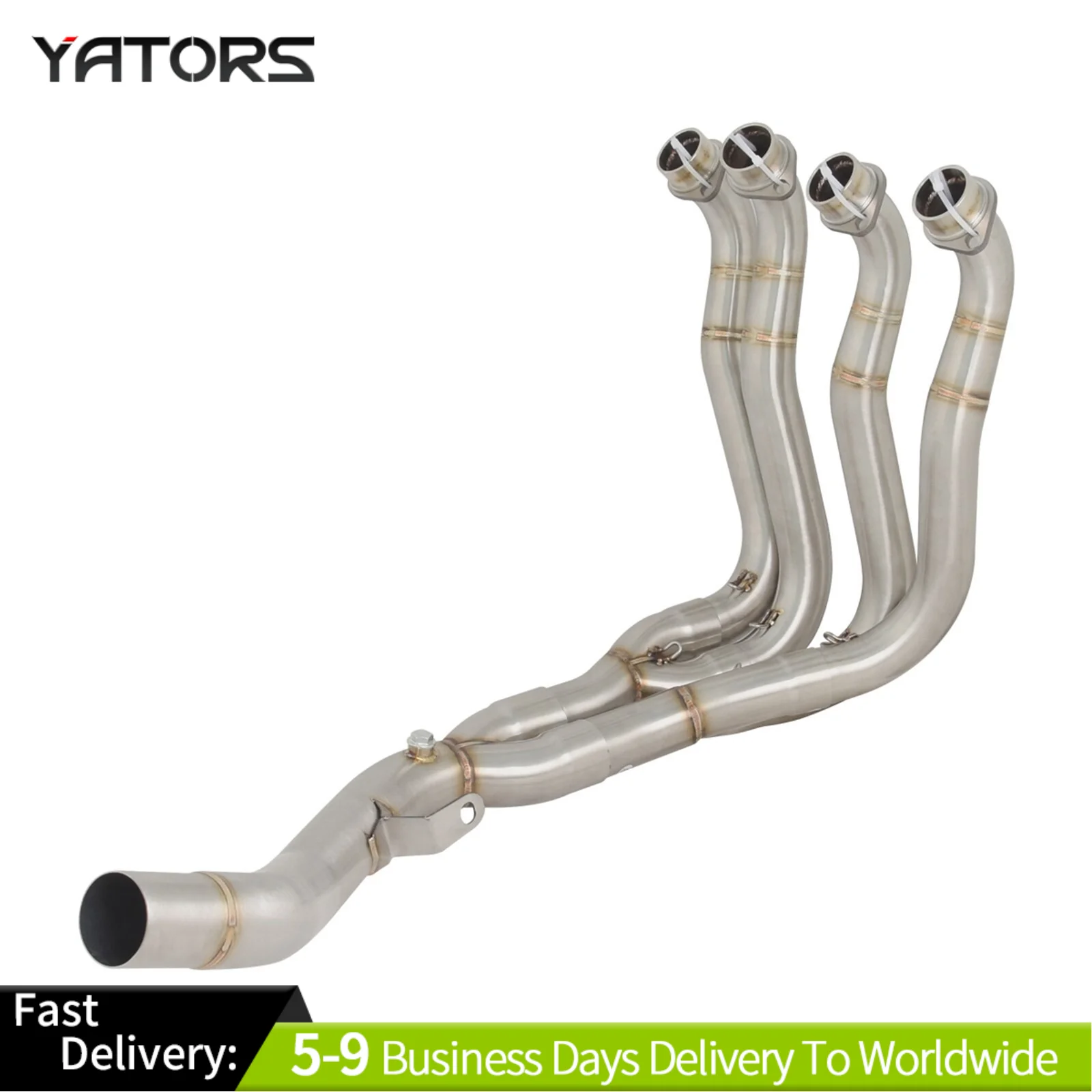 

Fit for Suzuki GSXR1000 2017-2024 Slip On Exhaust System Header Link Pipe Exhausts Pipes