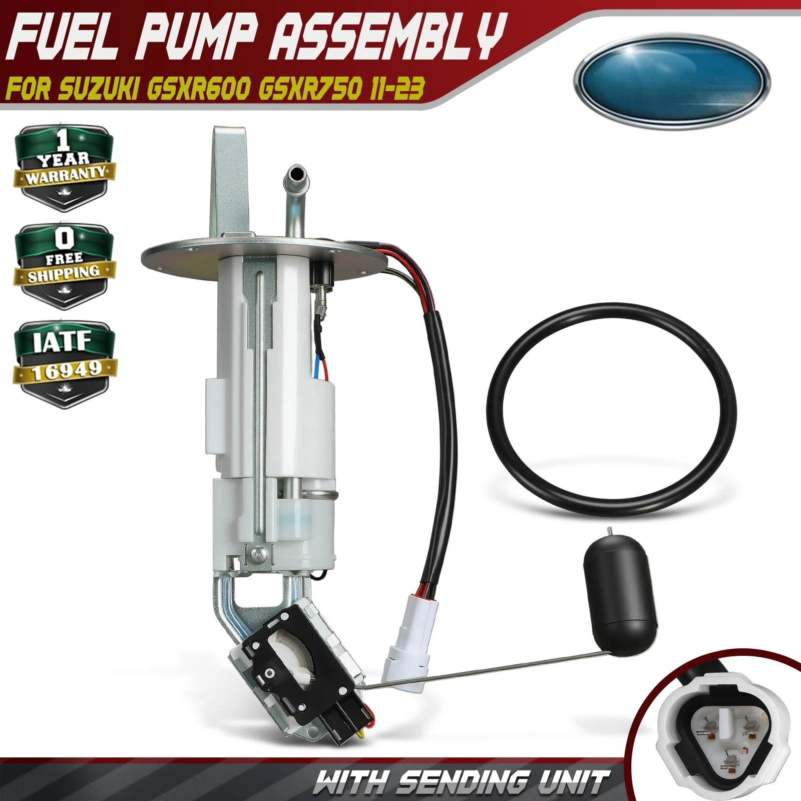 Motorcycle Fuel Pump Assembly For SUZUKI GSXR600 GSXR750 GSX-R600 GSX-R750 GSXR 600 750 2011-2023 15100-14J00 15100-14J01