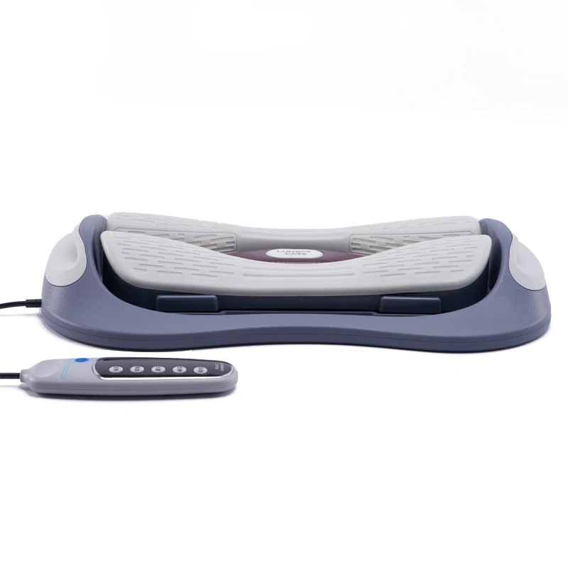 Dynamic Physical Therapy Lumbar Traction Body Massage Chair Vibration Stretcher for Waist Back Pain Relief Electric Massager
