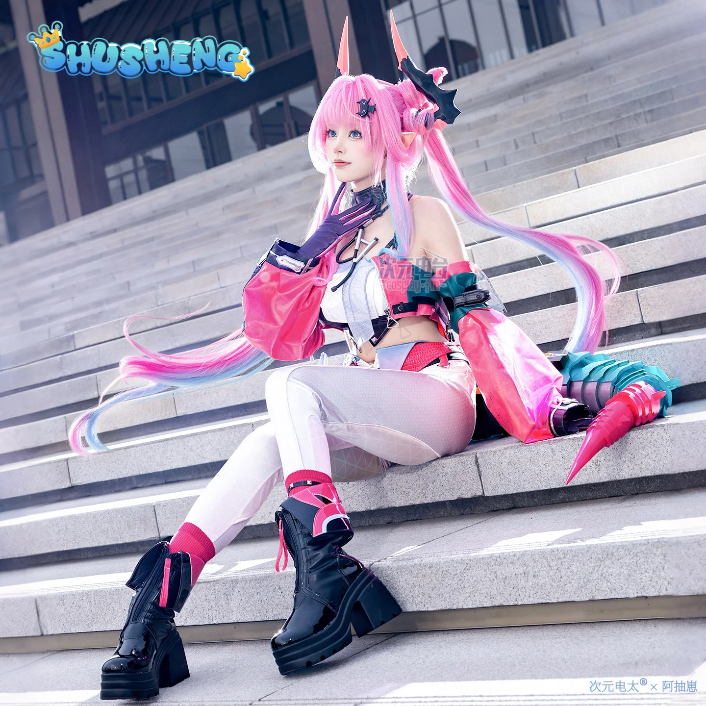 Anime Cosplay High Quality - ゲーム『アークナイツ：エンドフィールド』イヴォンヌ コスプレ衣装 フルセット 女性用 ハロウィン 高品質
