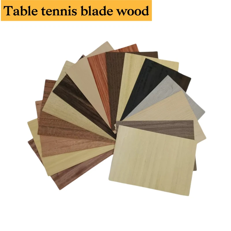 Custom Professional Table Tennis Blade Board Choice of Koto Limba Ebony Hinoki Face Ayous/Spruce/Kiri Core Wood Carbon T5000