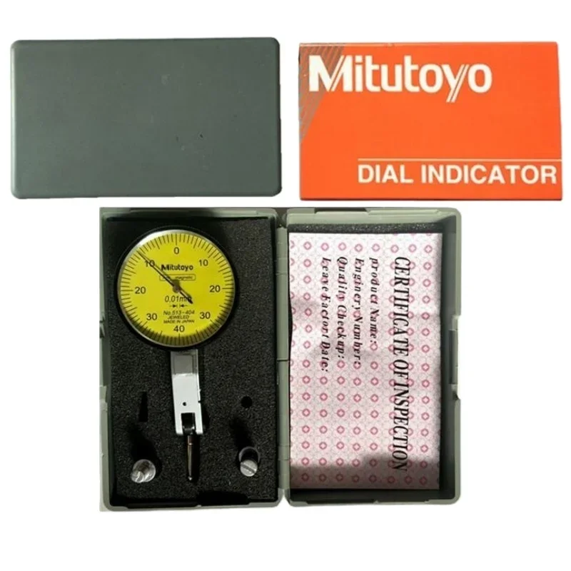 Mitutoyo 0-0.8mm Level Gauge Scale Precision Dial Test Indicator Digital Dial Indicator Flexible Magnetic Base Stand Holder