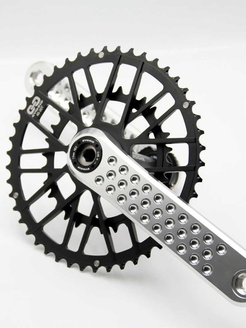 AliExpress EVOSID Road Bike Crank 160/165/170mm 3nail Direct Mount Crankset 11/12 Speed Gravel Bicycle Chainring Fold Bike Intregated Crank