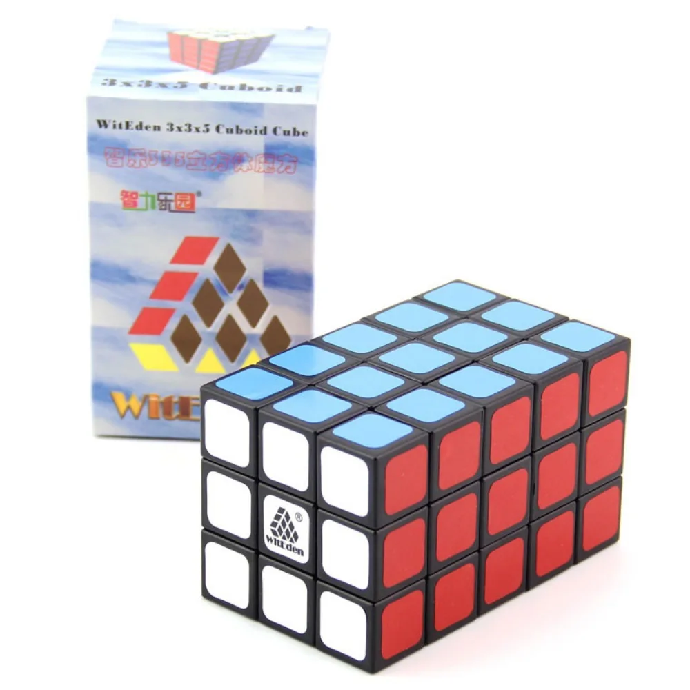 WitEden centros cubo mágico, puzzle de velocidade profissional, brinquedos antistress para menino, 3x3x5, V1 Middle 335, Kostka