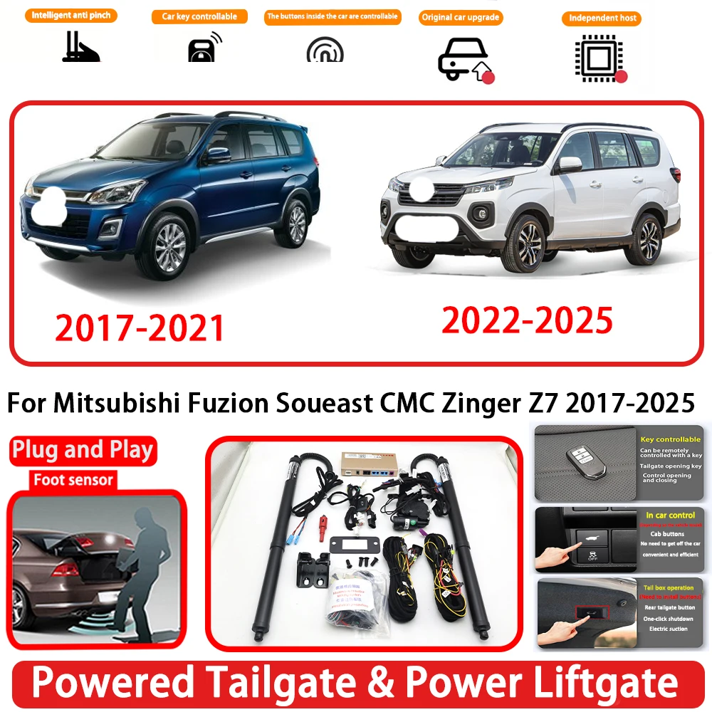 for Mitsubishi Fuzion Soueast CMC Zinger Z7 2017-2025 OEM Auto Powered Tailgate Power Liftgate Rear Trunk Opener System