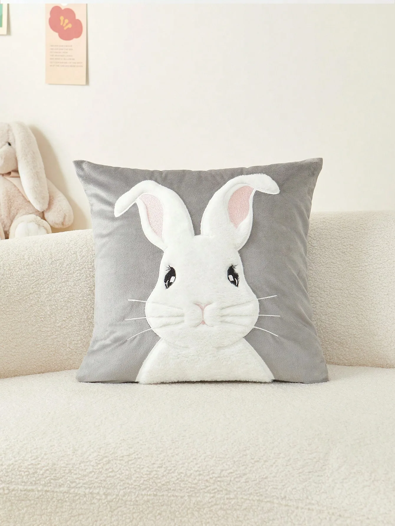Funda de Almohada de Felpa con