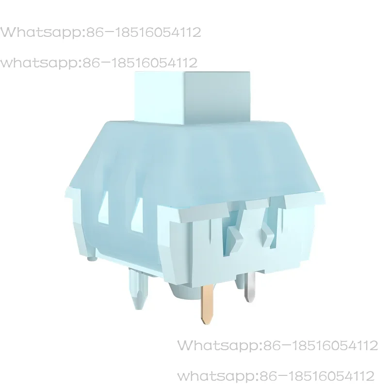 Box Winter Switch RGB SMD Pre Advanced Tactile Switches 52 gf For Mechanical Keyboard MX Stem 5 pins Sky Blue Switch