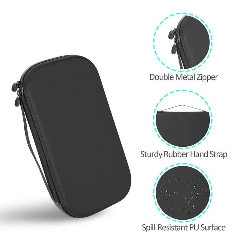 Custodia per stetoscopio portatile scatola di immagazzinaggio custodia rigida in EVA borsa da viaggio borsa protettiva Organizer custodia per stetoscopio medica