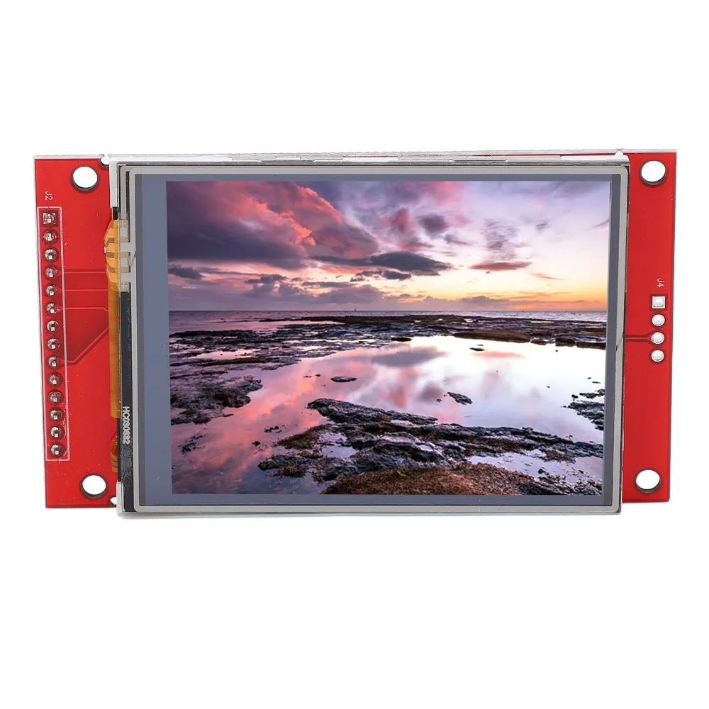 2.8 Inch LCD Display Module ILI9341 SPI Interface LCD TFT Display Module 240x320 with Touch Function LCD Controller Board