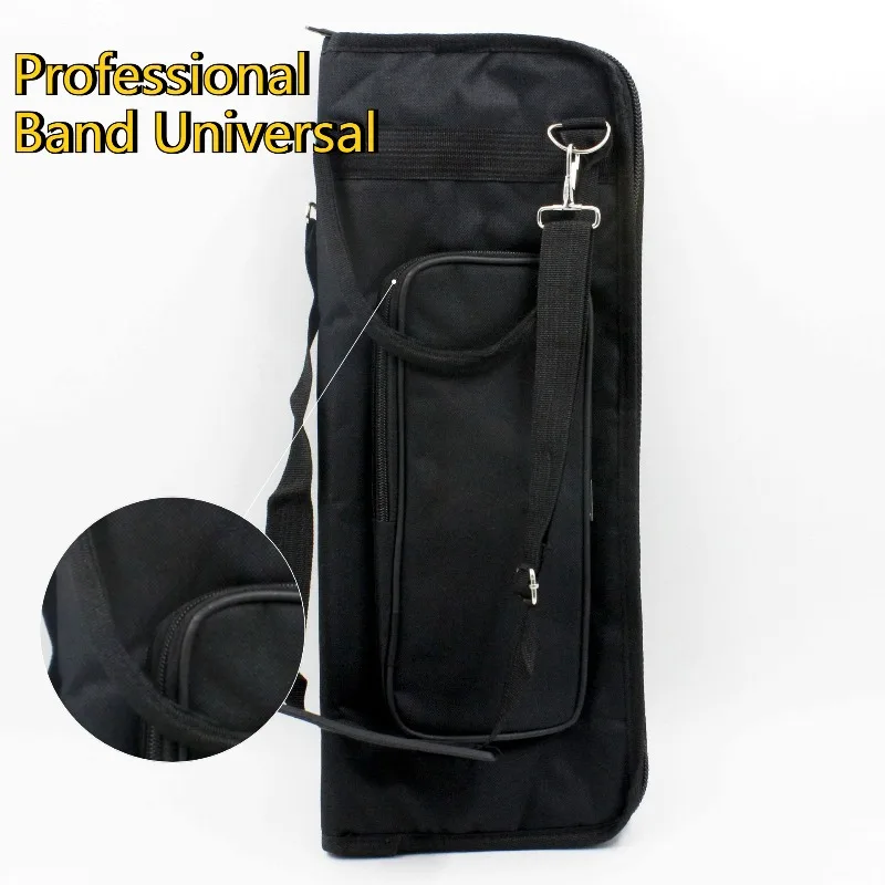 1Pcs Drum Stick Bag Drum Stick Bag Shoulder Back Handbag Rack Drum Stick Bucket Storage Bag