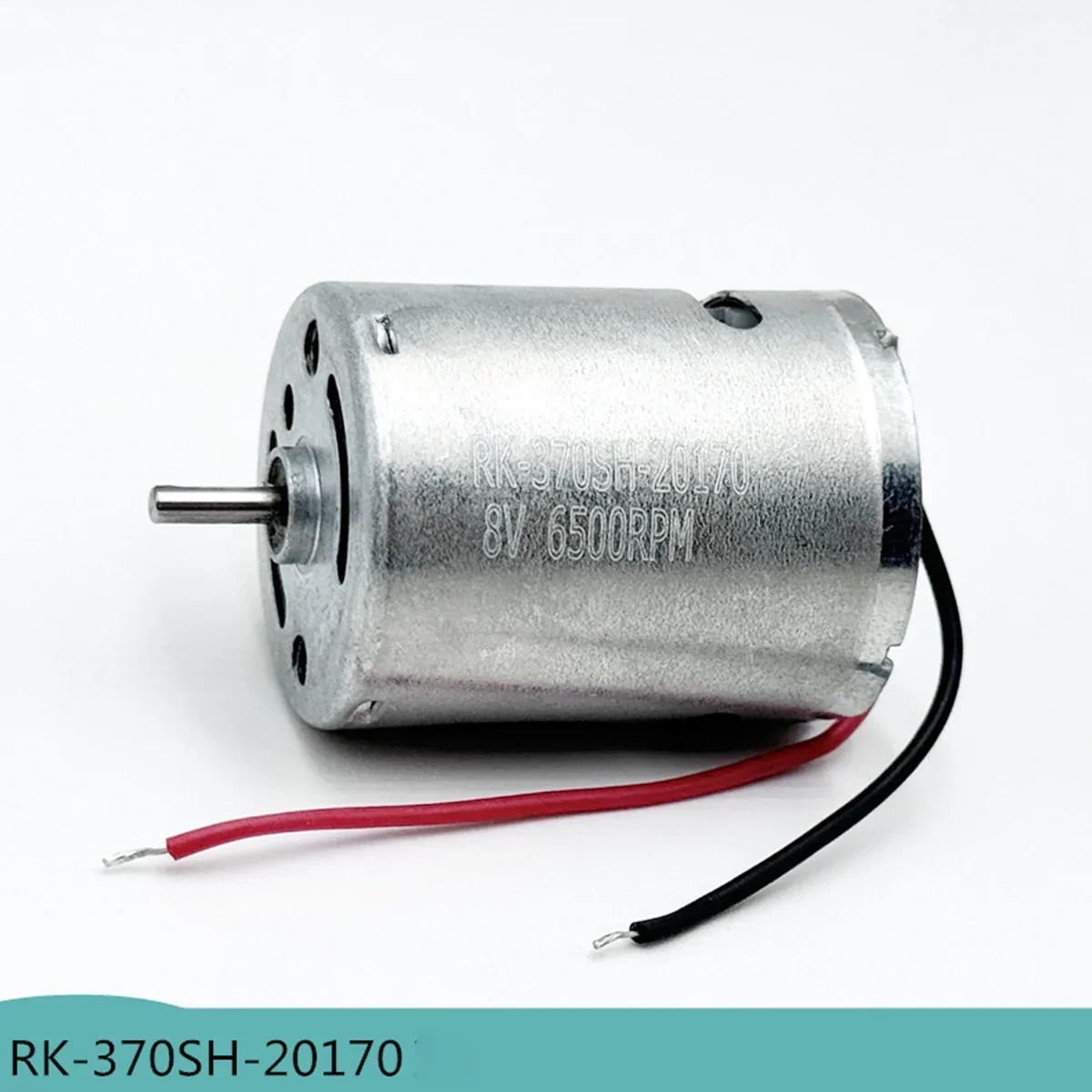 Micro RK-370SH-20170 Motor DC 3V-12V 9600RPM Long Life Carbon Brush Motor for Nail Polisher Car Model