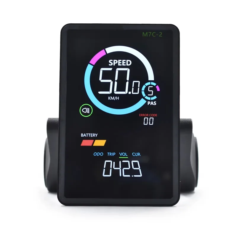 YTYIN Computer Display Bike Screen For Daily Riding Dual-purpose As Ebike Display With Speed & Mileage Bicycle Computer Accessor