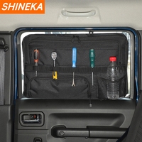 SHINEKA Car Rear Window Storage Bag for Suzuki Jimny 4-Doors 2019 Up for Chery Jetour Traveler T2 2023 2024 Up for BJ40 2024 Up