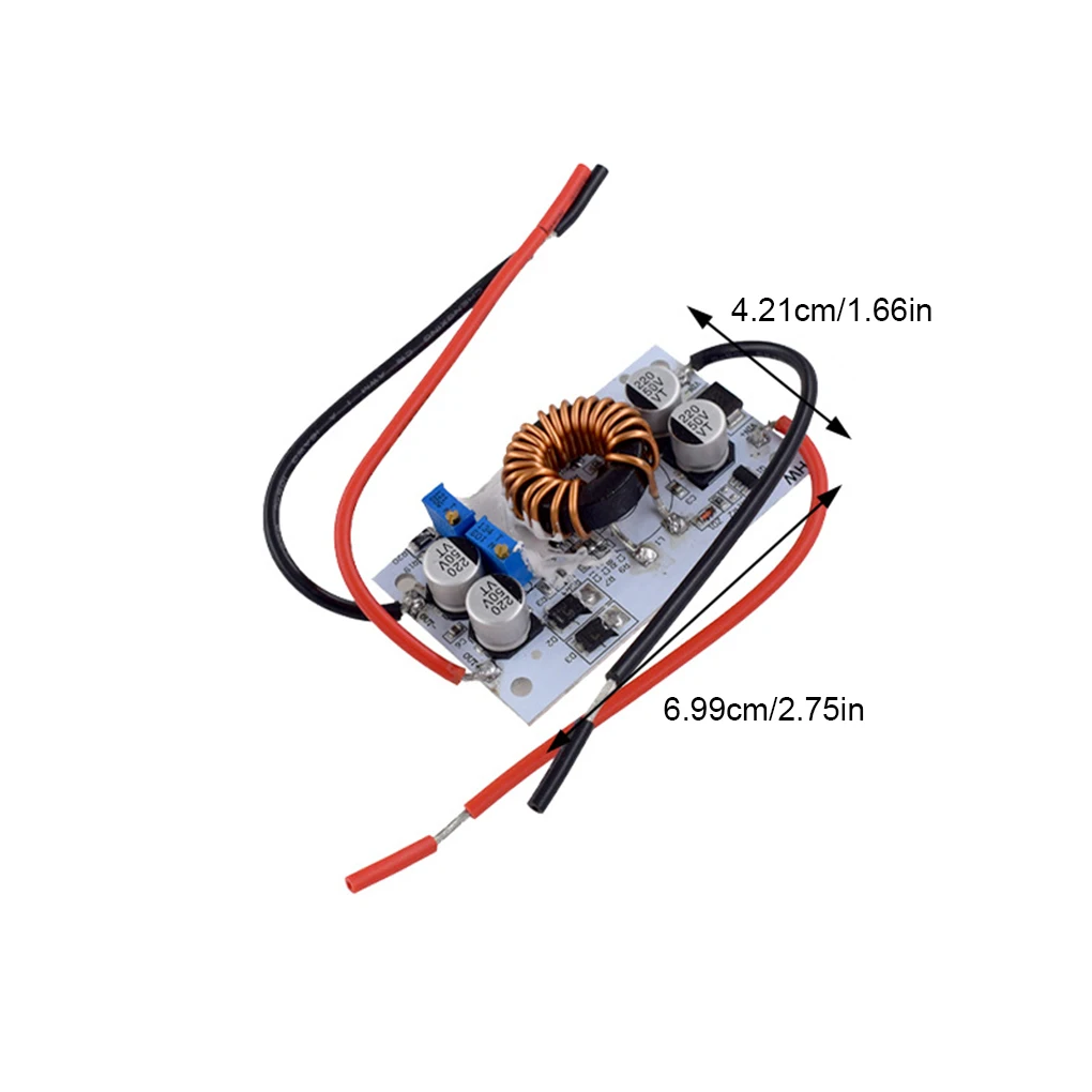 DC-DC Boost Converter Module 10-40V to 10-50V 10A 250W Adjustable Step Up Voltage Regulator CC CV Power Supply Module