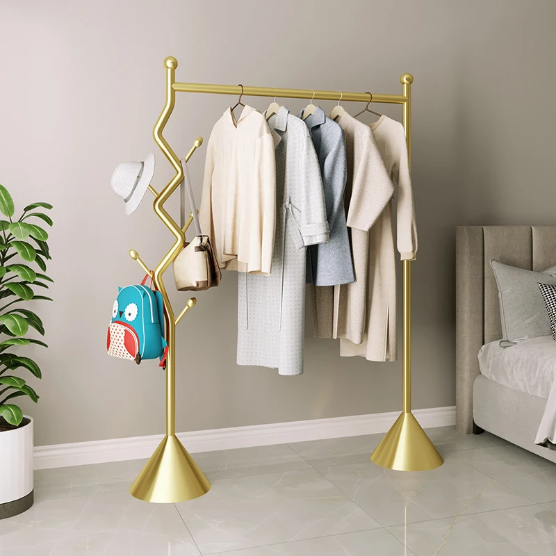 Vertical Drying Clothes Racks Shop Hanging White Design Hotel Clothing Rack Nordic Apartments Perchero De Ropa Room Furniture