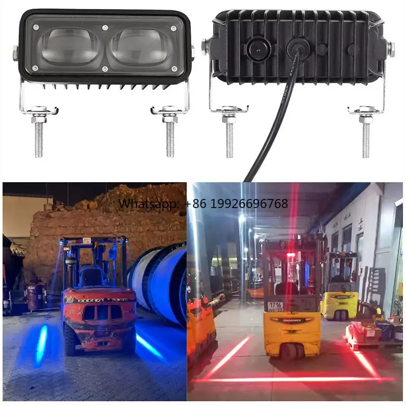

LED Red/Blue Light Bar for Truck Loader Forklift Linear Boundary Warning Indicator Industrial Lighting Solution manufacturer