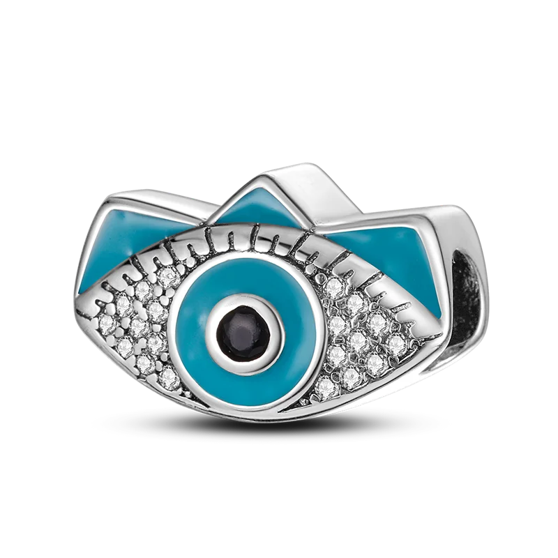 Charms Plata 925 The Eye Beads Of The Ocean Element Demon Fit Original 925 Bracelets Charms For Women Jewelry DIY Making Gifts