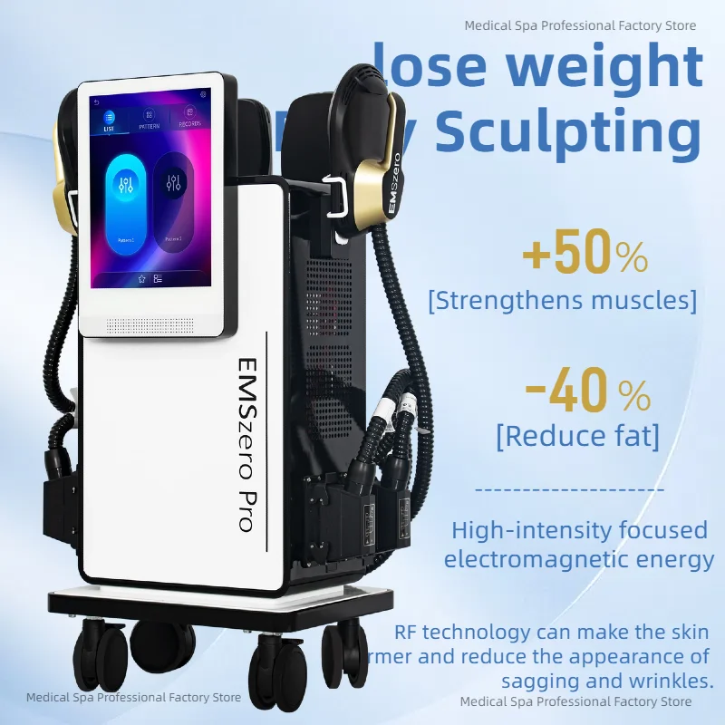 15 Tesla 6500W Professional EMSzero Fat Burning Cellulite Removal EMS Body Sculpting Machine New Neo RF Slimming