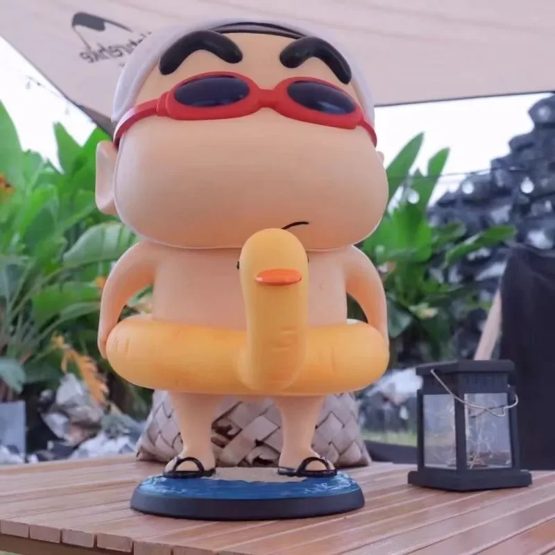 

1:1 Anime Crayon Shin-Chan Figure Model Dolls Action Figurines Cartoon Statue Oversize Cute Peripheral Ornaments Surprise Gifts