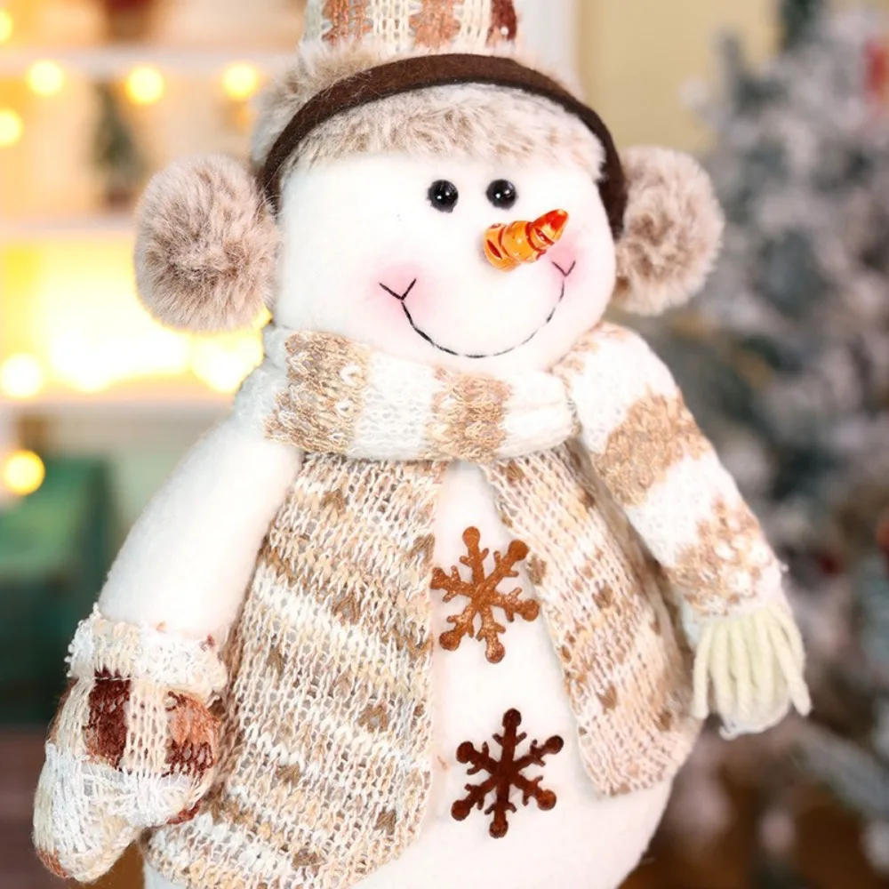 

Новый Рождественский Снеговик Телескопический Веселый Рождественский Подарок С Новым Годом Вязаный Лось Украшение Дома