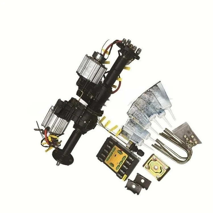 Electromagnetic brake motor axle remote control rocker two drive accessories
