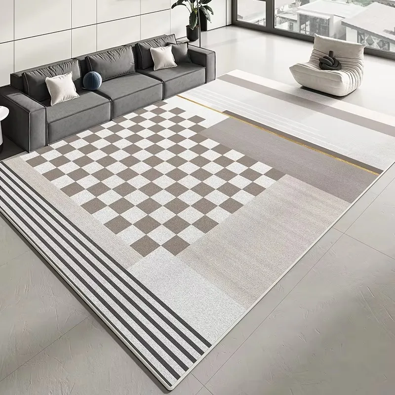 VIKAMA Affordable Luxury Artistic Rugs: Durable and Washable Home Decor for Living Rooms, Tea Rooms, and Entertaining Areas