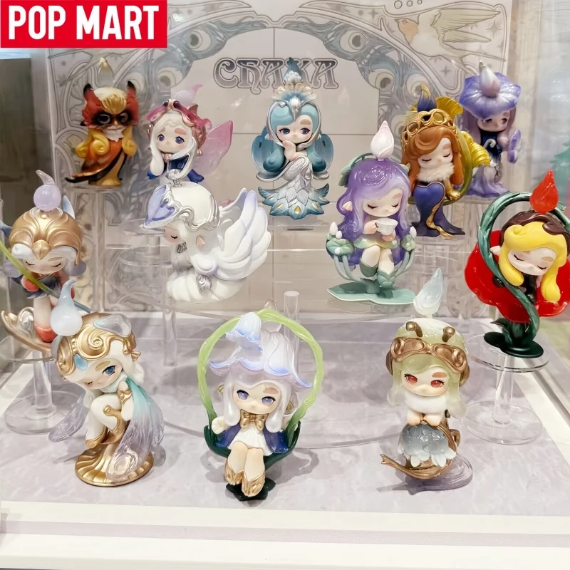 

Original POPMART Chaka Luminous Reverie Series Figures Blind Box Toy Cute Desktop Model Ornaments Doll Mystery Box Birthday Gift