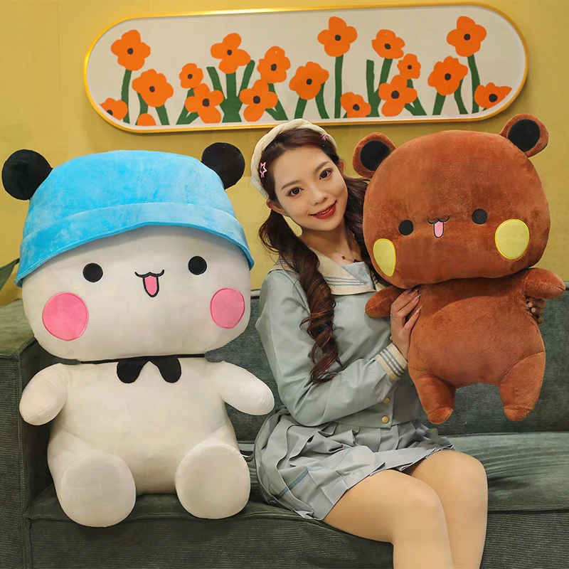 Hot Sale Yier Bubu Panda Expression Kawaii Soft Plush Toy Stuffed Animal Pillow Cushion Cute Cartoon For Kids Gift Birthday