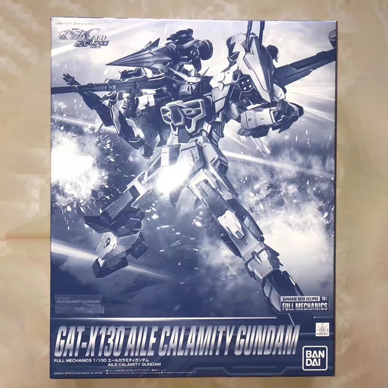 Bandai Original GUNDAM PB 1/100 FM FULL MECHANICS GAT-X131Calamity Gundam Anime Action Figures Model Collectible Ornament