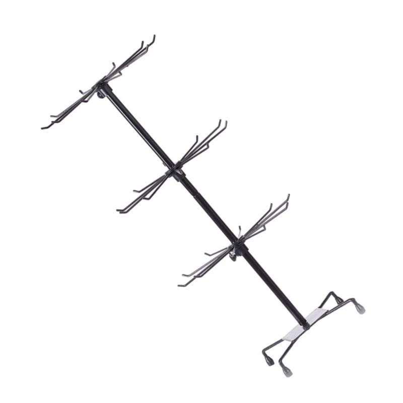

Multifunctional Alloy Display Rack Scarf Hat Sock Stand for Scarves Hats Jewelry