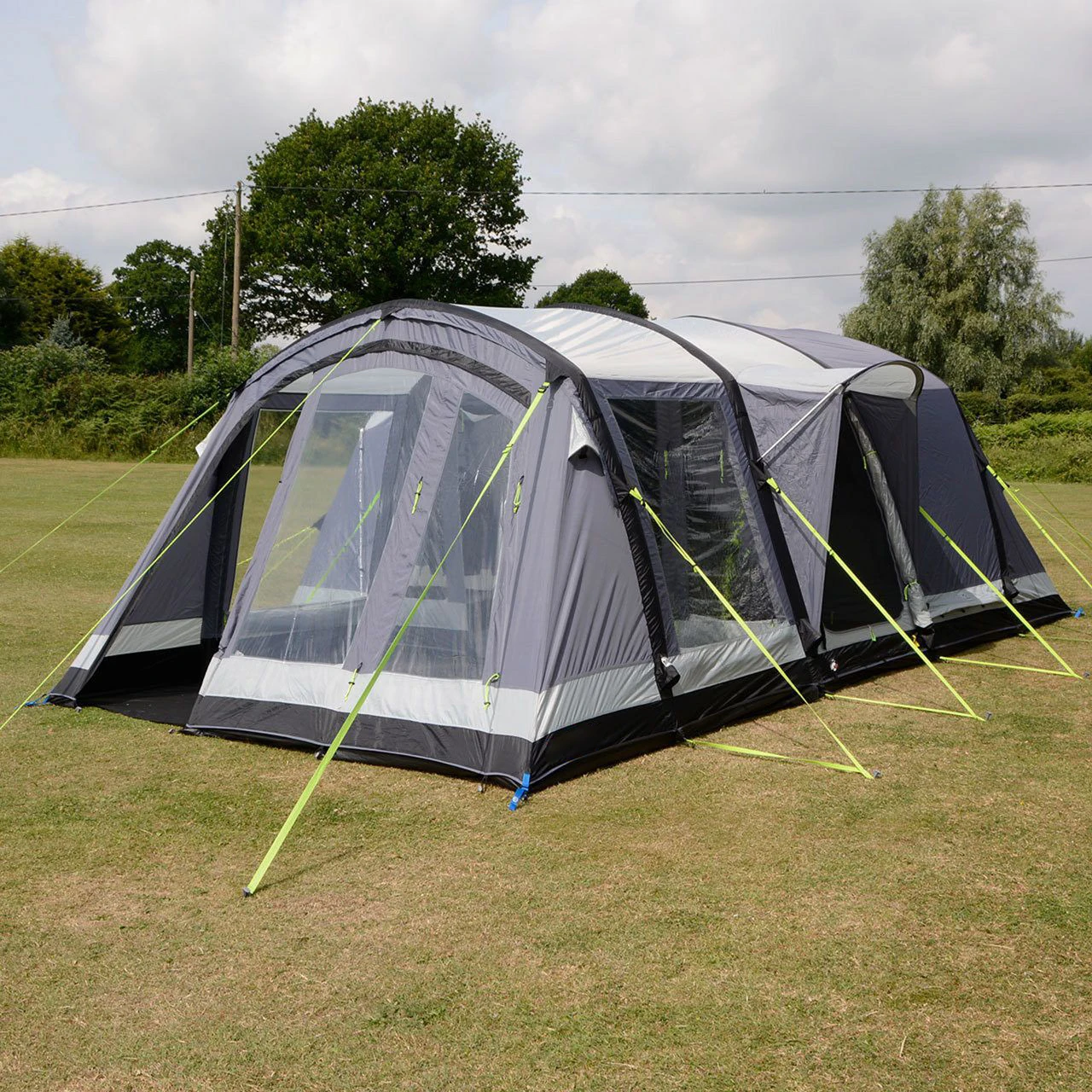 

Hot sale!Big Family Air Beam Tent Camping Inflatable Outdoor 6-8 Person Inflatable Glamping Camping Tent for Sale