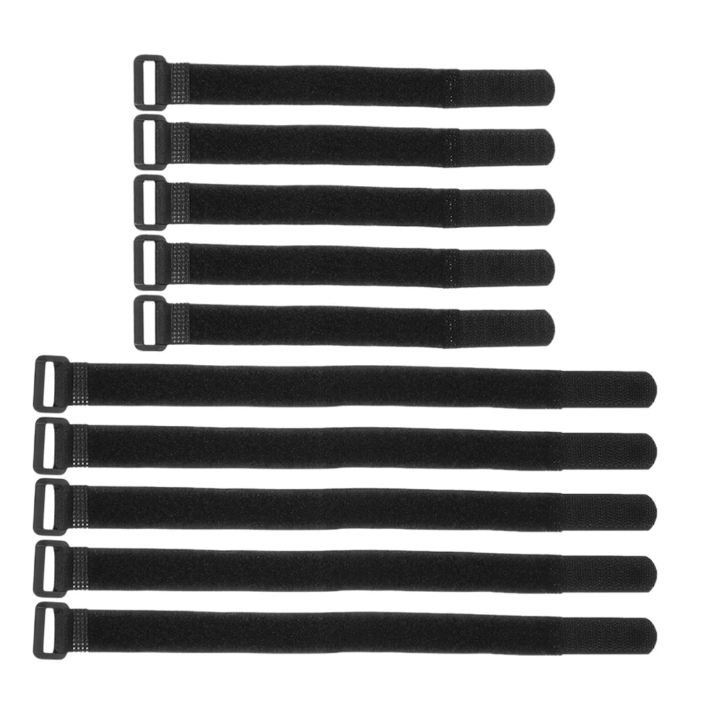

10PCS Mountain Bike Straps Durable Nylon Stabilizer Versatile Design Adjustable Rack Straps Wheel Strap Bike Cinch Strap