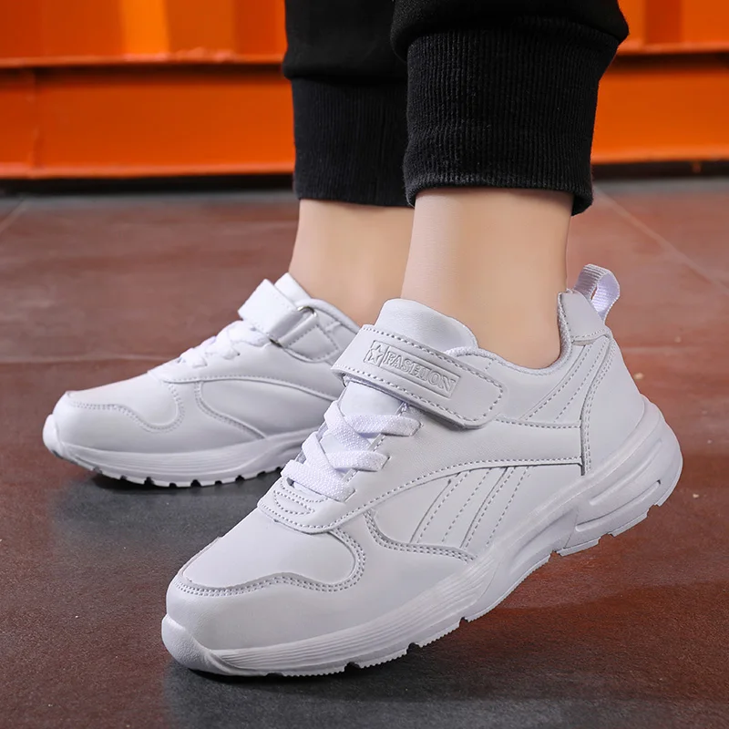 

Comfy kids White Sneakers Casual Shoes for Children's Tennis Shoes Flat with Girls Boys Sneakers Sports Running Shoes Breathable