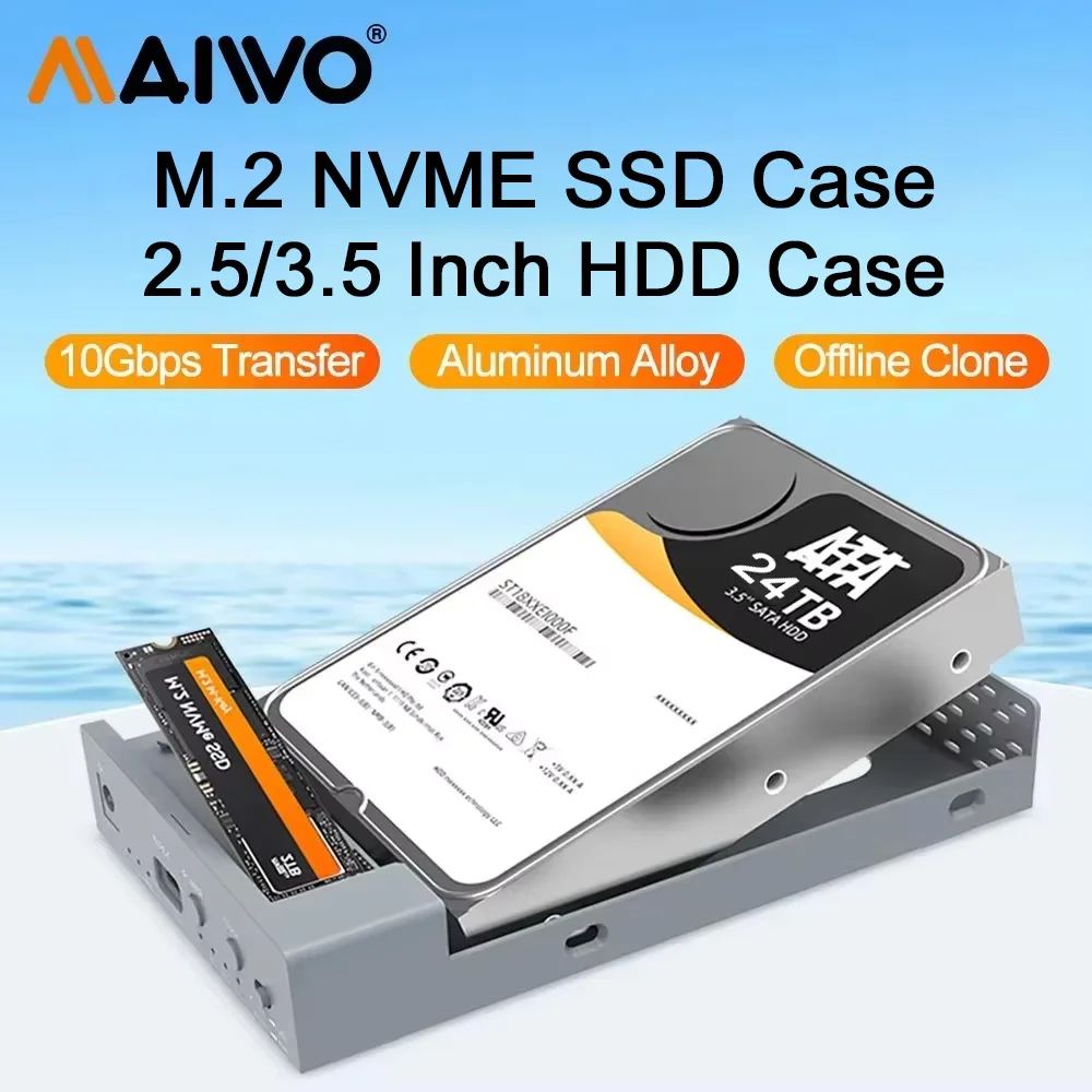 maiwo-m2-ssd-enclosure-nvme-10gbps-pcie-portable-m2-ssd-case-25-35-external-storage-hdd-case-for-usb-c-case-pc-laptop