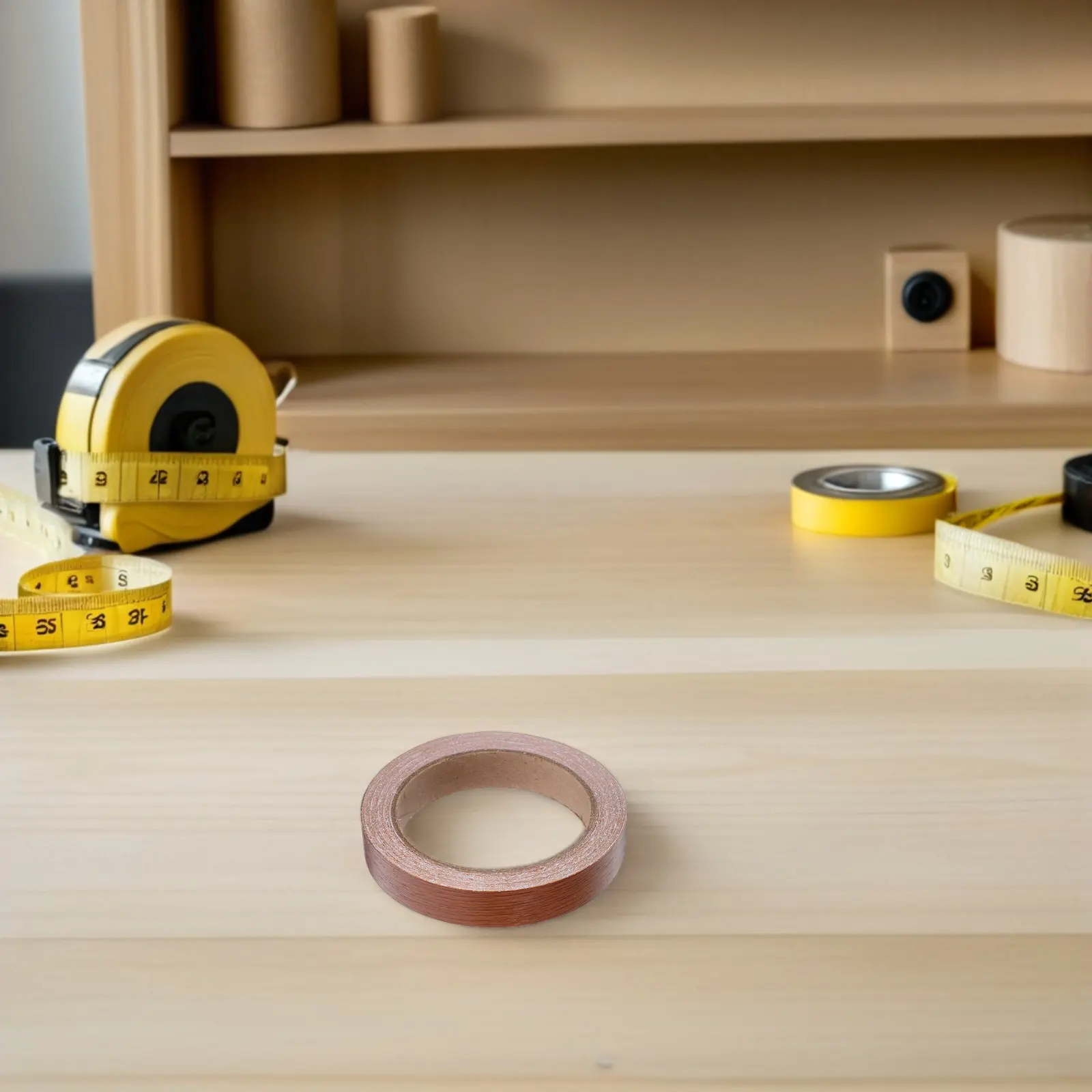 

3 рулона самоклеящейся водонепроницаемой ленты для кромкования с текстурой дерева, реалистичная отделка для ремонта мебели и шкафов, DIY, домашний декор, легко в использовании