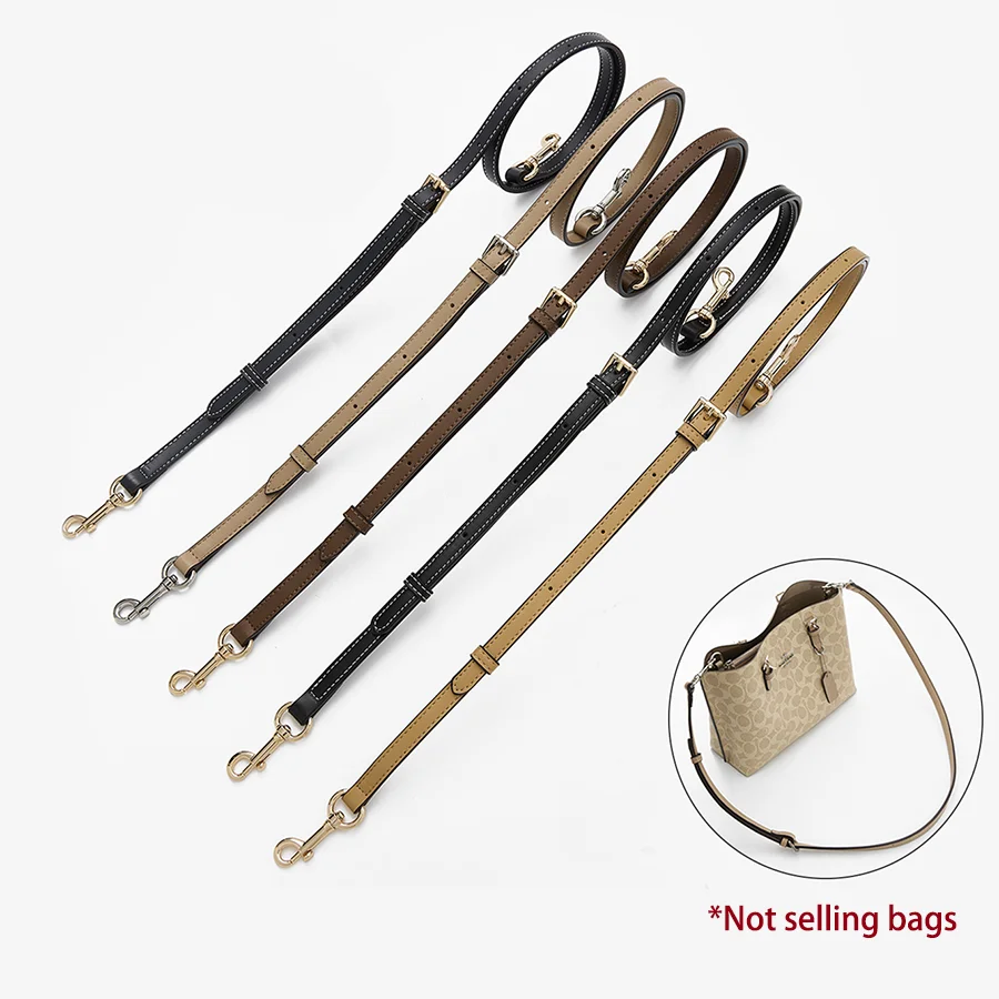 New Replacement Bag Strap PU Leather Adjustable Shoulder Strap DIY Punch-free Bag Accessories for Women